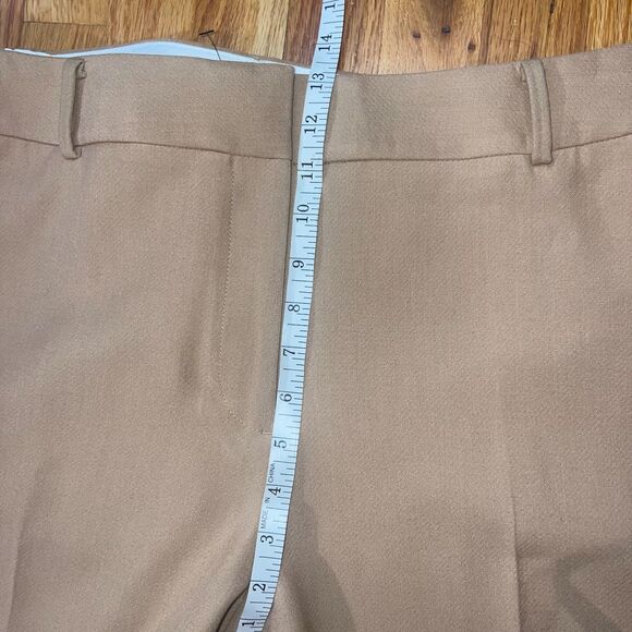 TALBOTS HAMPSHIRE STRAIGHT ANKLE PANT - CURVY FIT Sz 20W Tan Rattan $149 retail - Picture 10 of 12